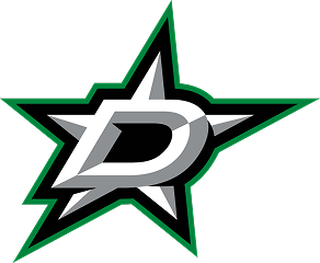The Dallas Stars will return with live games next season. Streaming free in fall ‘25 logo
